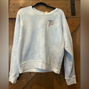 Love Shack Fancy x Roller Rabbit Colab Sweatshirt Size Small